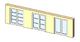 External double door