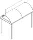 Curved Entrance Canopy