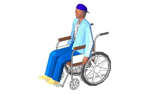 Man in Wheel Chair