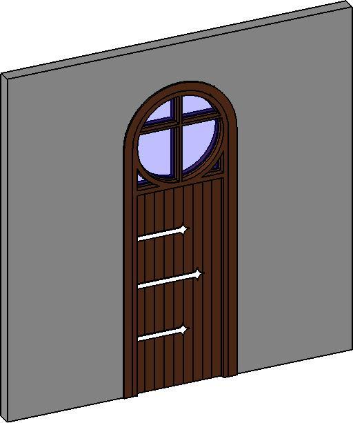 Modern Spanish Door