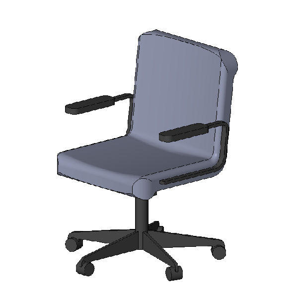 Office Chair with Arms