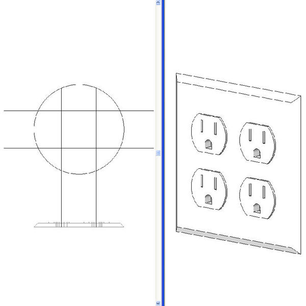Outlet - Double Duplex