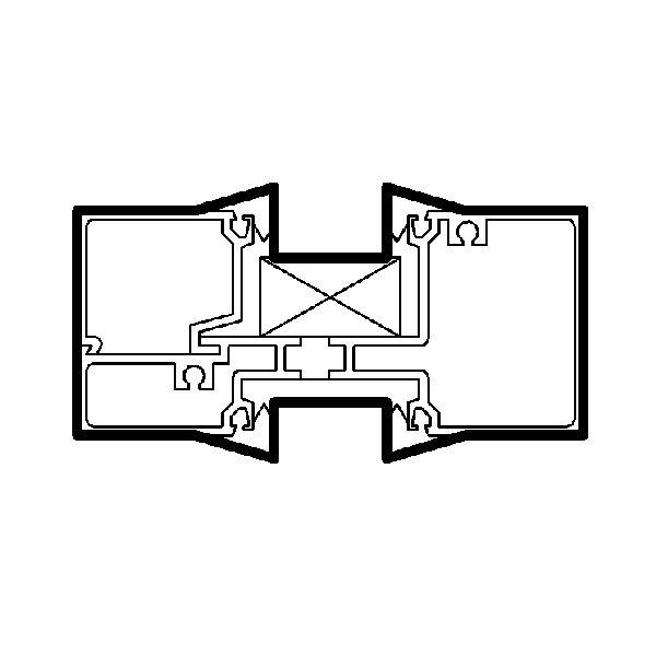 Aluminum Window Mullion