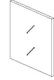 Grid wall accessory - hanger arm