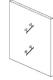 Grid wall accessory - hat rack