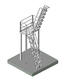 Alternating Tread Industrial Stair
