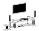 plasma screen with full home theatre system
