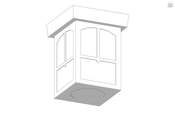 CM1572-ceiling fixture