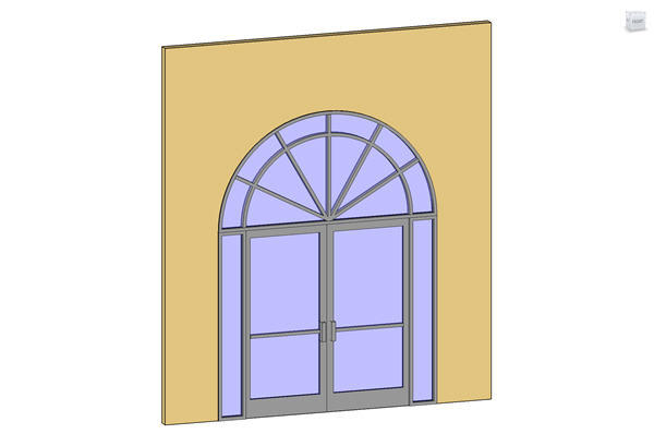 arched door