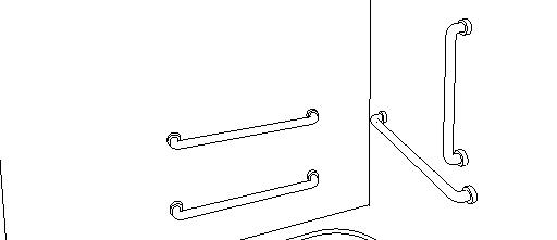 3D ADA TUB GRAB BARS.