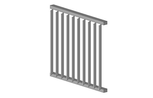 Vertical Brise de Soleil (Sun Screen)