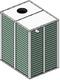 Tank UniqueModular 2Bay 3000Litre