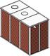 Tank UniqueModular 3Bay 4100Litre