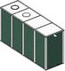 Tank UniqueModular 4Bay 4300 2600Litre