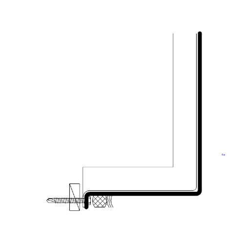 Metal Panel Butts to STF