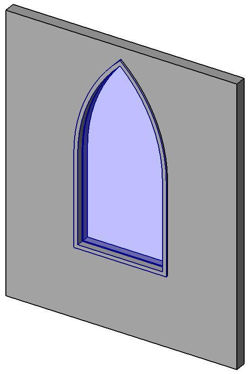 Arched Window (window family)