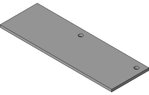 Counter w/ Grommet Holes