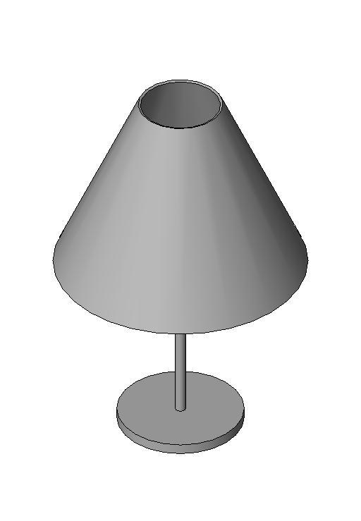 Table / Floor Lamp (Electrical Fixture Family)