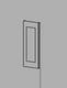 recessed fire extinguisher cabinet - simple