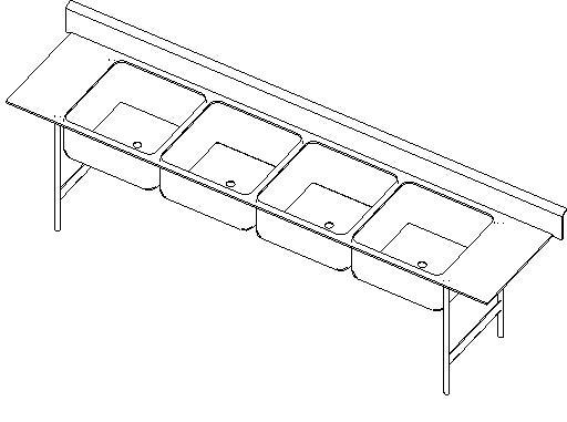4 Basin Sink