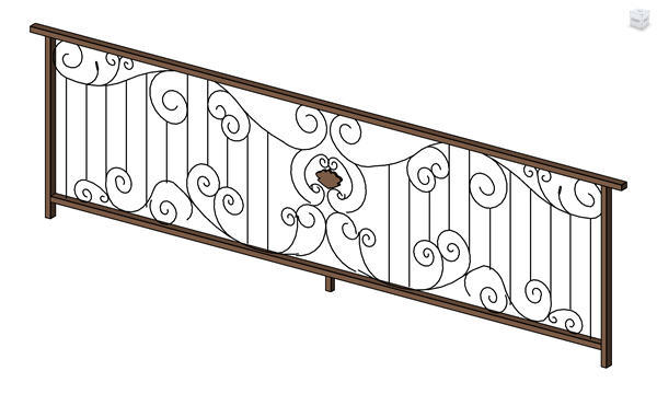 Decorative Iron Railin