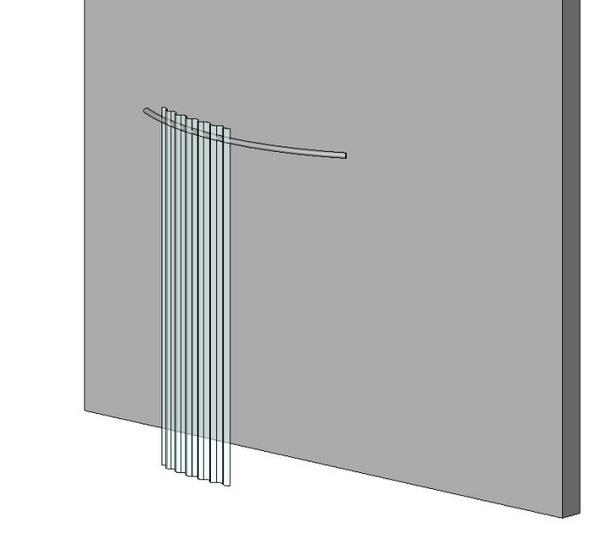 Curved Shower Rod With Curtain
