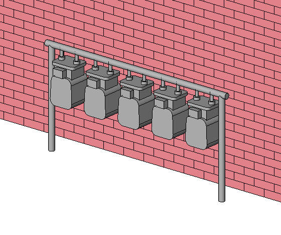 gas meter manifold