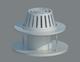 auto sizing roof drain