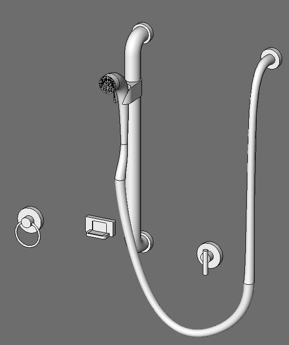 HAND SHOWER SLIDE BAR