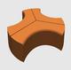 Ottoman 3-Peice Lounge - Stivi