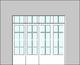 4 leafs glass panel door