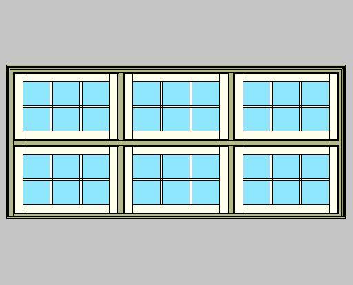 Kolbe Ultra Series Awning 3-Wide x 2-High Units