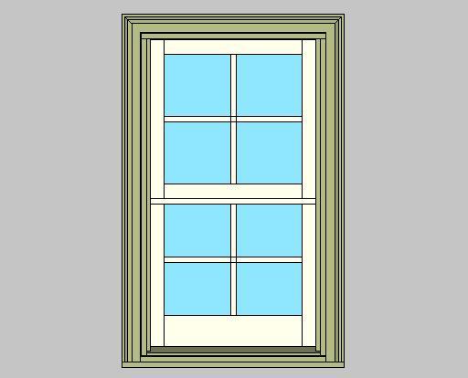 Kolbe Ultra Series Traditional Double Hung 1-Wide Units