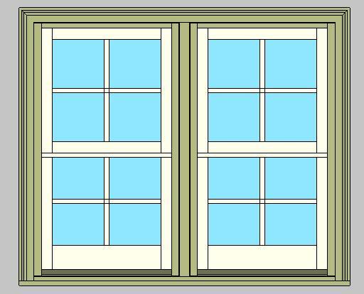 Kolbe Ultra Series Sterling Double Hung 2-Wide Units