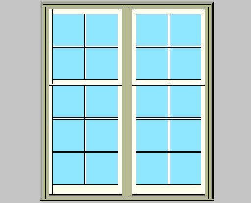 Kolbe Ultra Series Sterling Double Hung Cottage 2-Wide Units