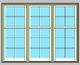Kolbe Ultra Series Sterling Double Hung Cottage 3-Wide Units