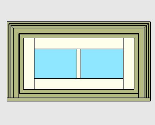 Kolbe Ultra Series Sterling Double Hung Transom Units
