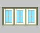 Kolbe Ultra Series Push-out Casement 3-Wide Units