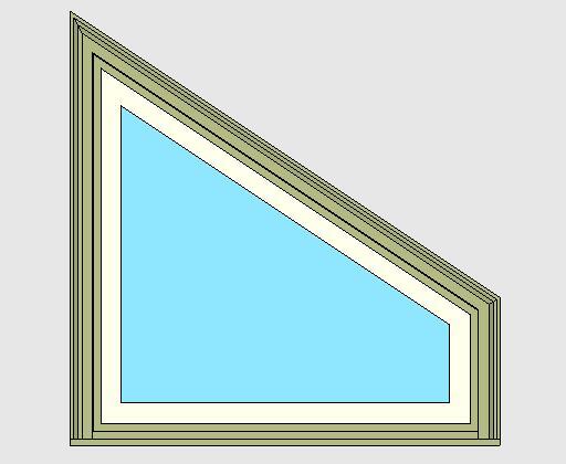 Kolbe Ultra Series Double Humg Trapezoid 4-Sides Sash Set Units