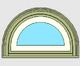 Kolbe Ultra Series Double Hung Half-Circle Sash Set Units