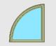 Kolbe Ultra Series Double Hung Quarter-Circle Direct Set Units