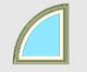 Kolbe Ultra Series Double Hung Quarter-Circle Sash Set Units