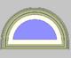 Kolbe Ultra Series 1-Wide Outswing Entrance Half-Circle Sash Set Units