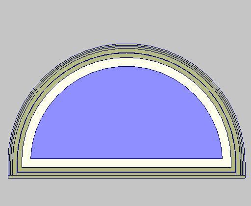 Kolbe Ultra Series 2-Wide Outswing Entrance Half-Circle Sash Set Units