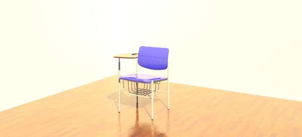 Chair with tablet