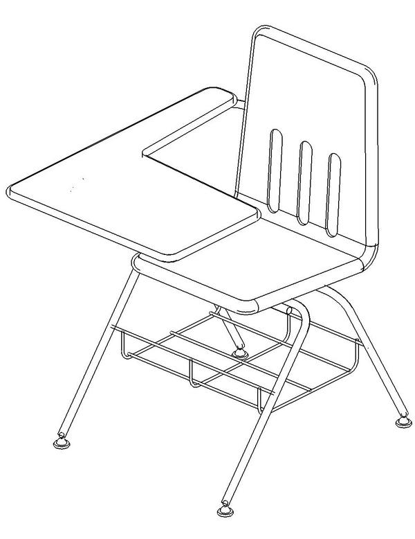 Student Desk Virco 9700BR