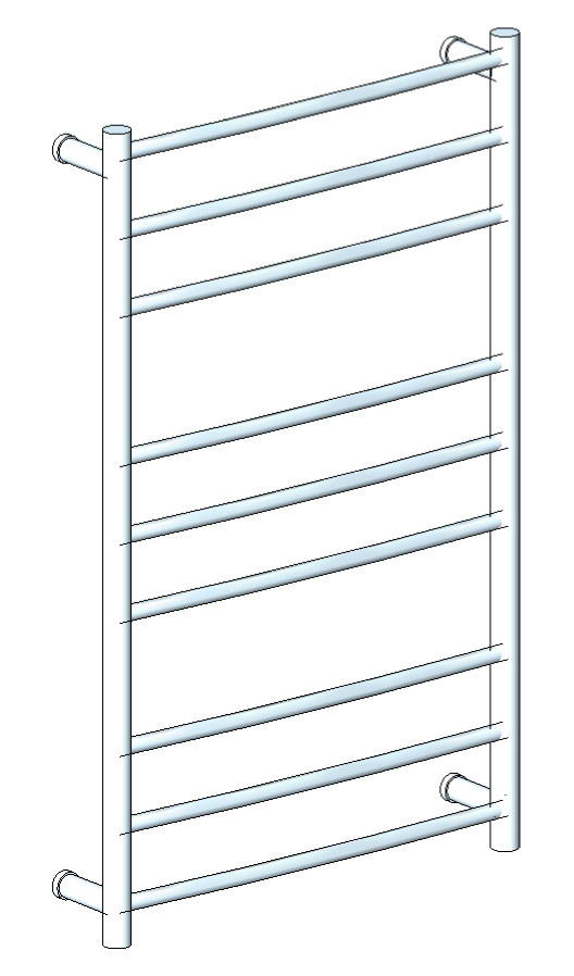 Heated towel Rail - 9 Bar