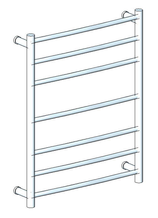 Heated towel Rail - 7 Bar
