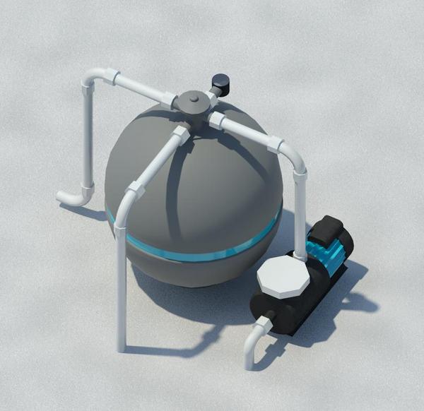 Pool Sand Filter & Pump