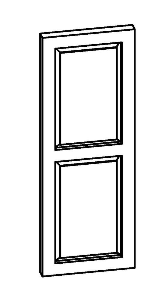 Raised Panel Shutter